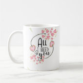 私が必要なのはパンダマグだけよ コーヒーマグカップ (左)