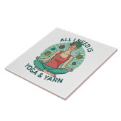 私が必要なのはヨガとヤーヌのフレーズだけだ タイル (側面)