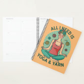 私が必要なのはヨガとヤーヌのフレーズだけだ プランナー手帳 (ディスプレー)