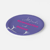 私が必要なのは体操とダンスだけだ ペーパープレート (アングル)