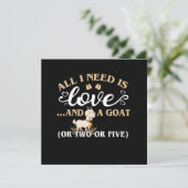 私が必要なのは愛とヤギだけだ 招待状 (スタンド正面)