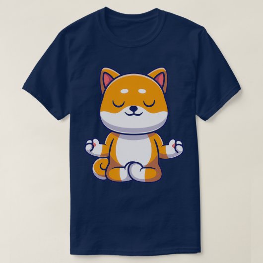 私が必要なのは愛とヨガと犬5 Tシャツ (デザイン正面)
