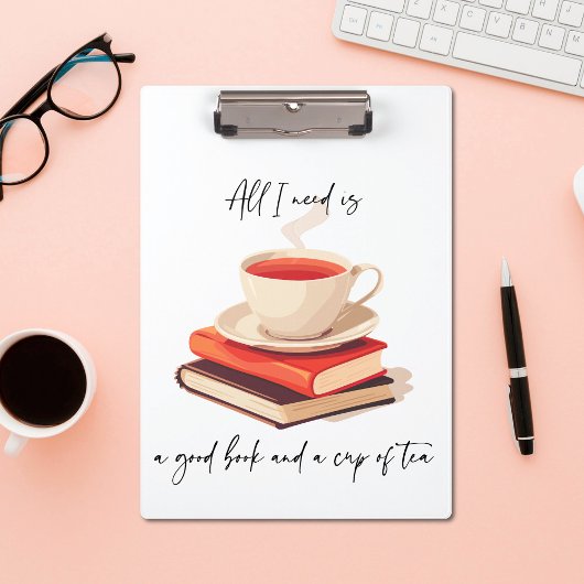 私が必要なのは良い本と紅茶だけだ クリップボード