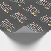 私が必要なのは良い本と良い聞き手読だけだ ラッピングペーパー (角)