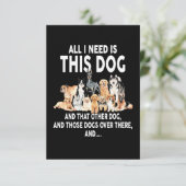 私が必要なのは、この犬だけだ カード (スタンド正面)