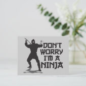 私が忍者 ポストカード (スタンド正面)