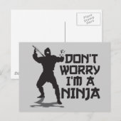 私が忍者 ポストカード (正面/裏面)