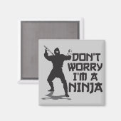 私が忍者 マグネット (正面/裏面)