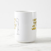 私が忘れ言った事は コーヒーマグカップ (中央)