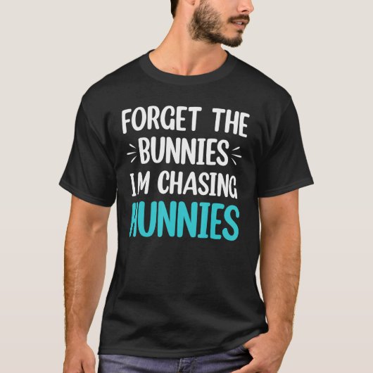 私が忘れ追い回しているブンニーズの幼児おもしろい Tシャツ (正面)