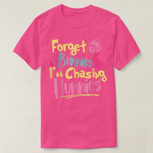私が忘れ追い掛けているブンニーズ格言ベビー Tシャツ (デザイン正面)