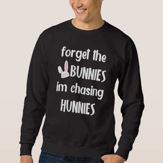 私が忘れHunnies Toddleを追っているBunniesの子供 スウェットシャツ (正面)