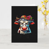 私が急に不機嫌なおばさんになったわけじゃないの カード (黄色い花)