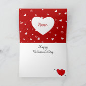 私が恋しく思Valentinesのカードではない場合でも カード (内部)