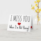 私が恋しく思Valentinesのカードではない場合でも カード (黄色い花)