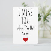 私が恋しく思Valentinesのカードではない場合でも サンキューカード (スタンド正面)