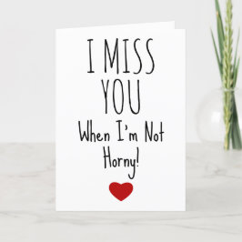 私が恋しく思Valentinesのカードではない場合でも サンキューカード