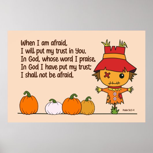 私が恐れているとかかし ポスター (正面)