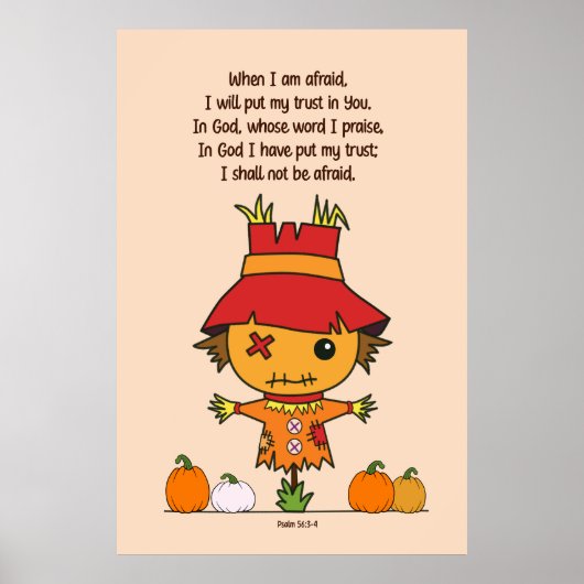 私が恐れているとかかし ポスター (正面)