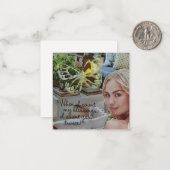 私が恵みを数える時は2倍! ノートカード (正面/裏面インサイチュ)