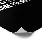 私が愚かではないために予防接種を受ける ポスター (角)