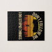 私が愚後を追かなことをするなヴィンテージ ジグソーパズル (横)