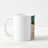 私が愛し忘れて決して – オオカミのパパに息子 コーヒーマグカップ (左)