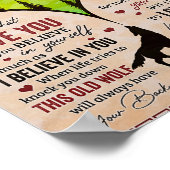 私が愛し忘れて決して – オオカミのパパに息子 ポスター (角)