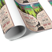 私が愛し忘れて決して – オオカミのパパに息子 ラッピングペーパー (ロールコーナー)