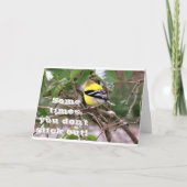 私が愛するもの「あなたについて」誕生日カード カード (正面)