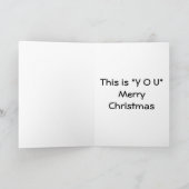 私が愛する多くの事*彼*クリスマス愛 シーズンカード (内部)