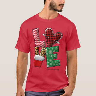 私が愛する女性の祖母の生活LOVEライト Tシャツ
