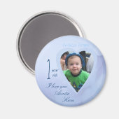 私が愛する子写真 マグネット (正面/裏面)