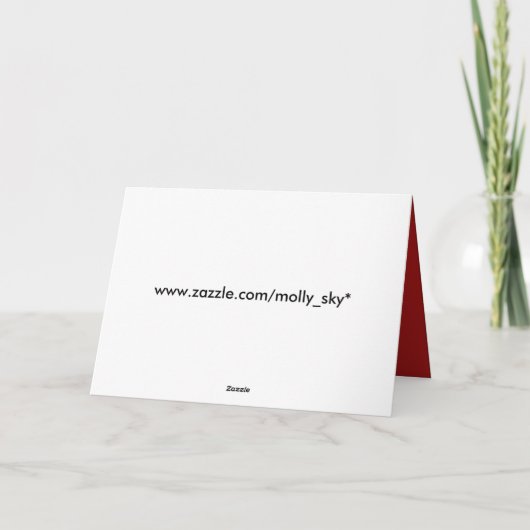 私が愛する1つへのメリークリスマス雪だるまカード シーズンカード (裏面)