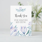 私が成長し救済てくれてありがとう サンキューカード (スタンド正面)