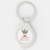 私が成長し救済てくれてありがとう |先生 キーホルダー (正面)