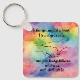 私が手が必要な時 キーホルダー