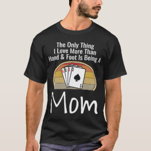 私が手よりも好きなのはBei足 Tシャツ