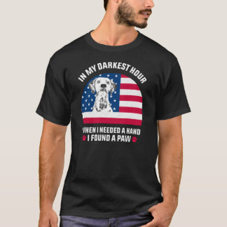 私が手を必要とした最も暗い時間で私は見つけた Tシャツ