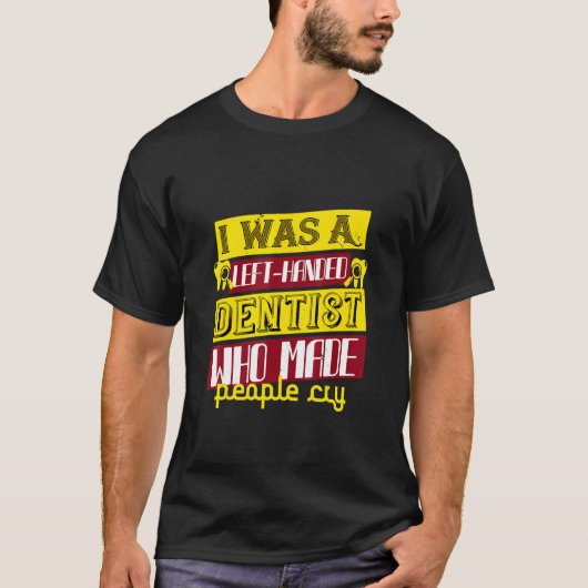 私が手渡された歯離れ歯 Tシャツ (正面)