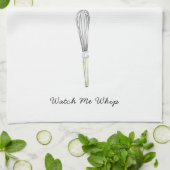 私が打つのを見て下さい キッチンタオル (折り畳み)