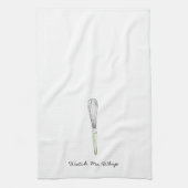 私が打つのを見て下さい キッチンタオル (縦)