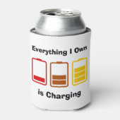 私が持っているものは充電だ 缶クーラー (缶正面)