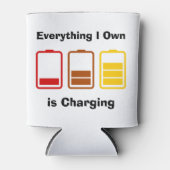 私が持っているものは充電だ 缶クーラー (正面)