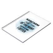 私が提供するサービスの1つだけを皮肉る ノートブック (左側)