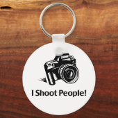 私が撮影する人の写真 キーホルダー (正面)