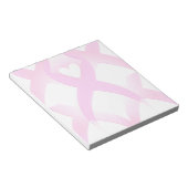 私が支持する,乳がん認識度_ ノートパッド (アングル)