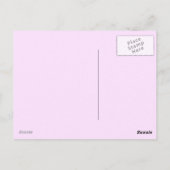 私が支持する,乳がん認識度_ ポストカード (裏面)