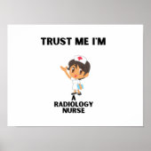 私が放射線科のナースだと信じる ポスター (正面)