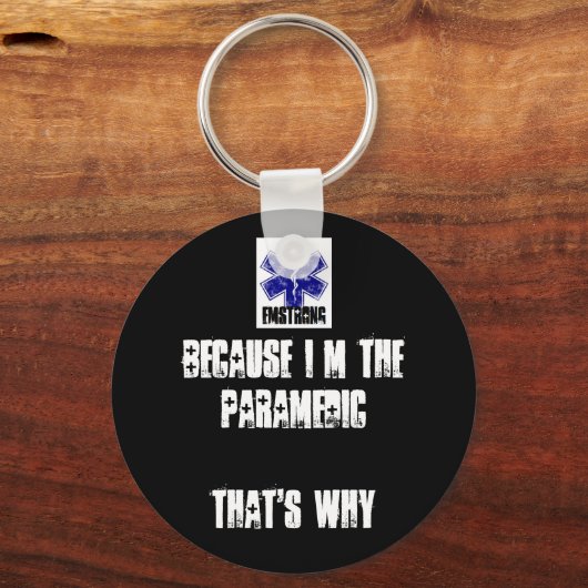 私が救急医療隊員だから キーホルダー (正面)
